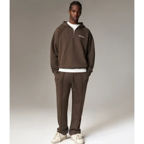Brown Couture Club Copyright Quarter Tracksuit