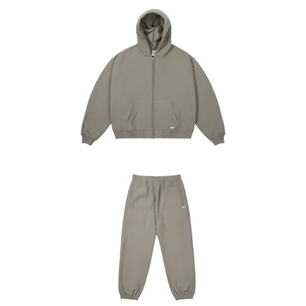 Charcoal Palace Unisex Zip Tracksuit