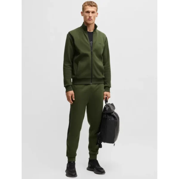 Dark Green Hugo Boss Regular-Fit Tracksuit
