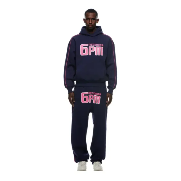 Deep Blue 6PM Records Tracksuit