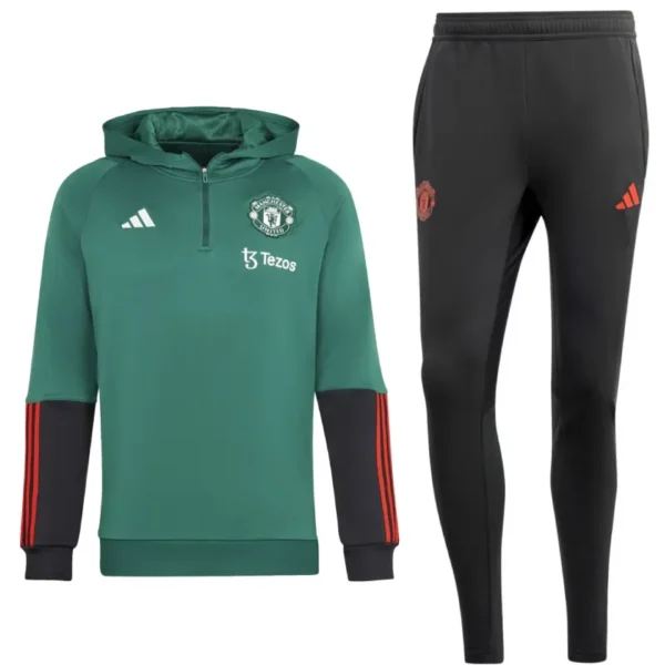 Green/Black Manchester United Training Tracksuit