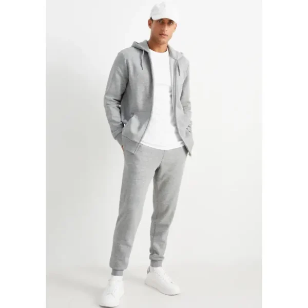 Grey C And A Zipper Tracksuit