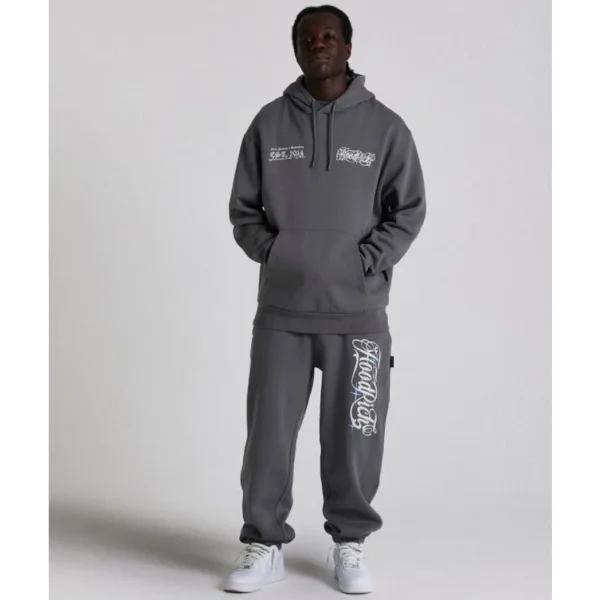 Grey Hoodrich Legacy Oversized Tracksuit