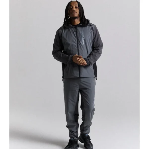 Grey Hoodrich Momentum Woven Tracksuit