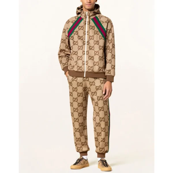 Beige Gucci Tracksuit