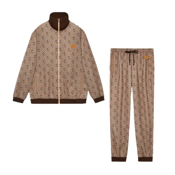 Brown Gucci Disney Tracksuit