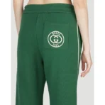Green Gucci Interlocking G Tracksuit Pant Back