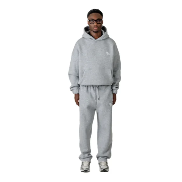 Grey Melange YFM Basic Tracksuit